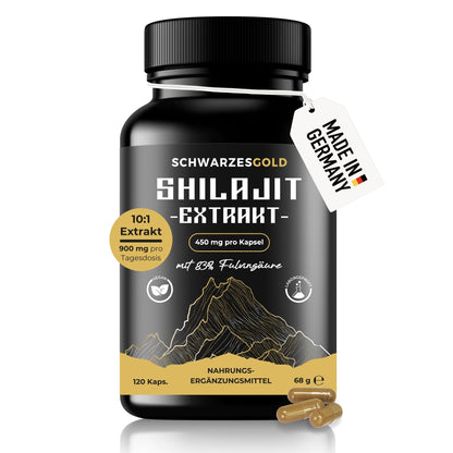 Shilajit Extrakt 10:1 - SCHWARZESGOLD